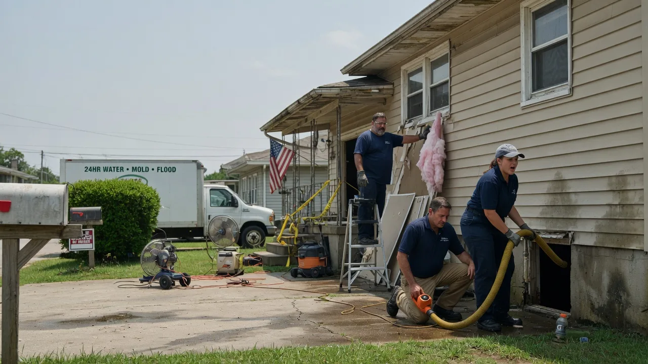 Water Damage Repair in Oquawka, IL near me